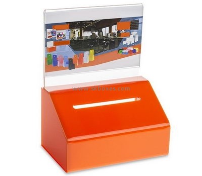Custom acrylic large ballot box acrylic suggestion box ballot box BBS-195
