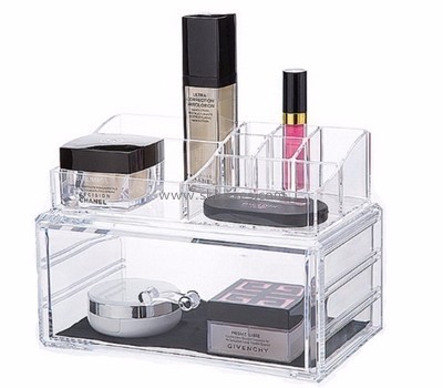 Customized clear display case cosmetic storage box small makeup case BMB-064