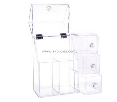 Acrylic box factory customize acrylic case clear acrylic boxes with lids BDC-110