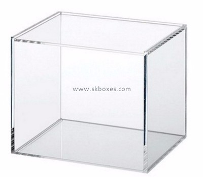 Acrylic box manufacturer customized clear acrylic 5 sided storage box BDC-263