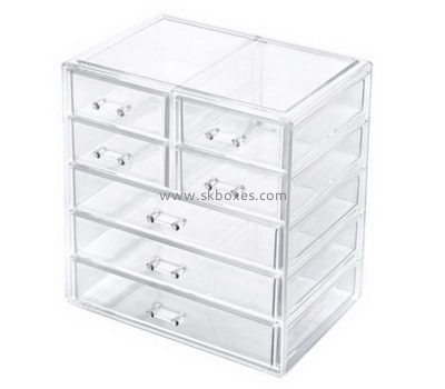 Drawer box manufacturers customized acrylic drawer box display case BDC-345