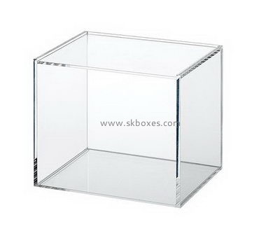 Acrylic box manufacturer customized acrylic 5 sided box BDC-378