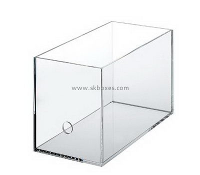 Acrylic box manufacturer customized 5 sided acrylic box BDC-377