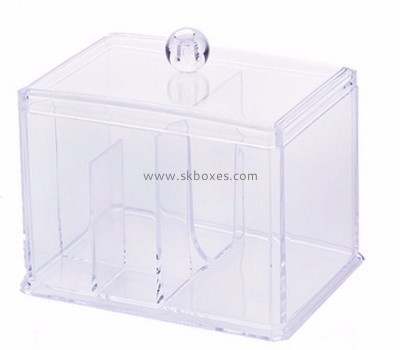 Acrylic box factory customized clear acrylic swab boxes BDC-383