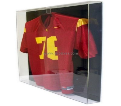 Acrylic boxes suppliers customized acrylic box frames for football shirts BDC-498