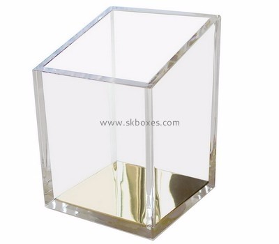 Display case manufacturers customized acrylic cube vase BDC-551