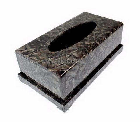 Custom design acrylic box facial tissue plexiglass acrylic rectangle box acrylic box BTB-029