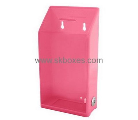 Customized acrylic floor standing ballot box acrylic ballot box election box BBS-123