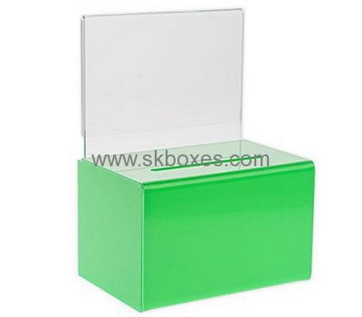 Factory custom ballot boxes large ballot box suggestion box with lock BBS-125