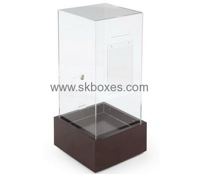 Customized acrylic election ballot box large suggestion box ballot box BBS-152