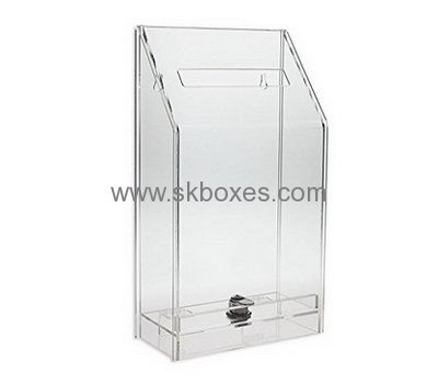 China ballot box suppliers custom design ballot box voting floor standing ballot box BBS-167