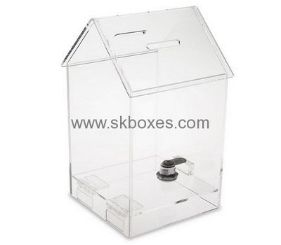 Custom clear ballot box transparent ballot box voting ballot box BBS-196