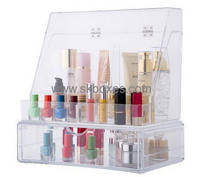 Custom plexiglass display box small makeup case cheap makeup boxes BMB-070