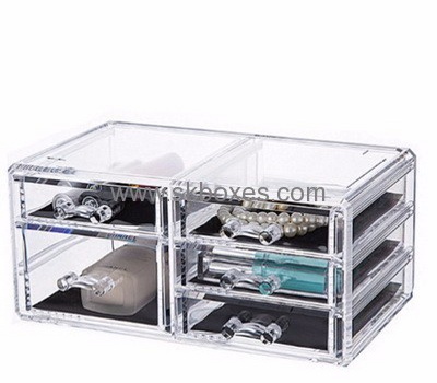 Customized acrylic box storage makeup case box makeup box sale BMB-114