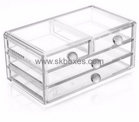 Custom acrylic box display case makeup professional case makeup boxes cheap BMB-116