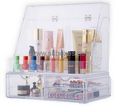 Clear acrylic boxes wholesale cosmetic makeup box BMB-132