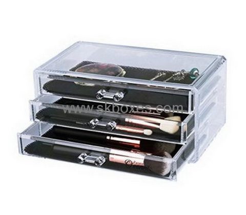 Custom small acrylic display box cute makeup cases BMB-146