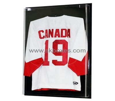 Acrylic box manufacturer custom acrylic jersey display case BDC-035