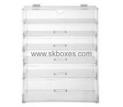 Acrylic box factory customize plastic acrylic storage display case BDC-074