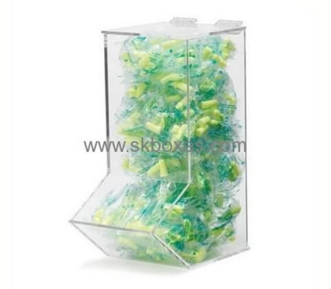 Acrylic box factory customize candy display box dispenser BDC-167