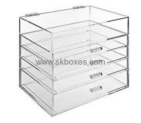 Box manufacturer customize clear acrylic drawer box BDC-220