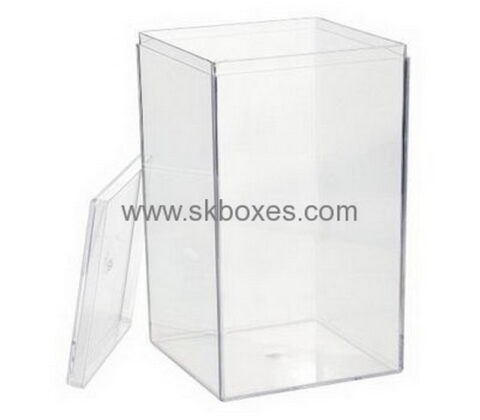 Acrylic box manufacturer customize plexiglass containers large acrylic box with lid BDC-226