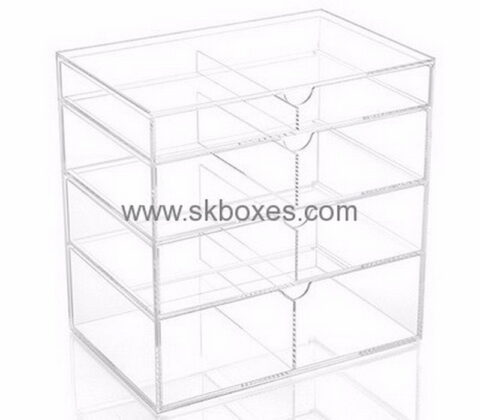 Drawer box manufacturers customized lucite containers box drawer storage BDC-247