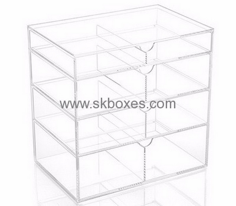 Drawer box manufacturers customized lucite containers box drawer storage BDC-247