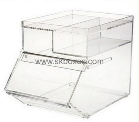 Acrylic box manufacturer customized acrylic display cases wholesale large acrylic box with lid BDC-258