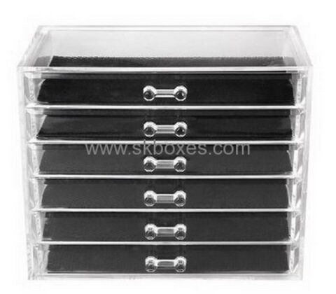 ​Acrylic box factory customized countertop display case box drawer organizer BDC-270