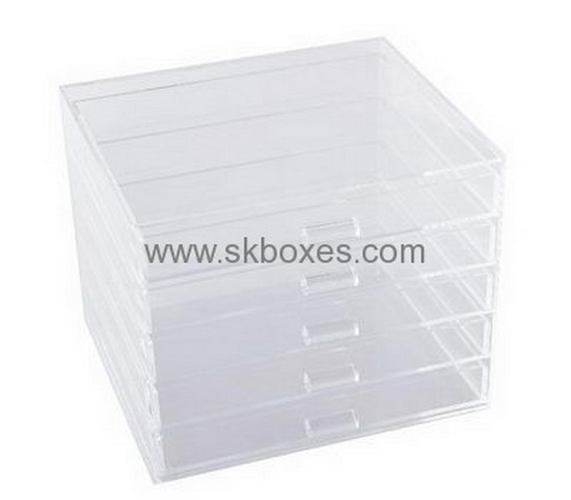 Acrylic box manufacturer customized acrylic drawer collection box BDC-312