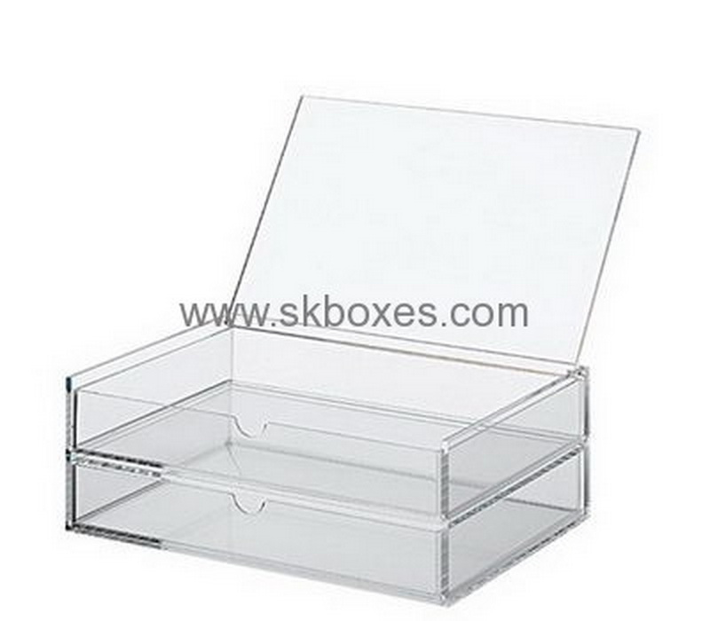 Acrylic box factory customized acrylic small drawer box BDC-316