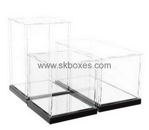 Box factory customized acrylic doll display case BDC-376