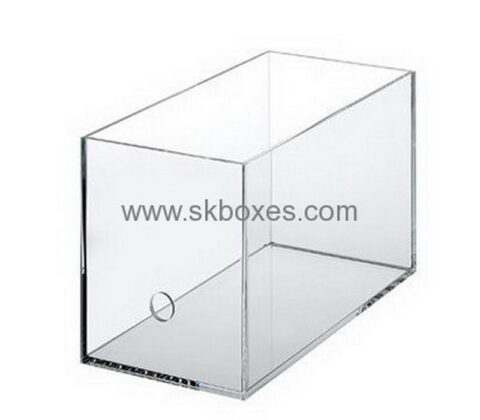 Acrylic box manufacturer customized 5 sided acrylic box BDC-377