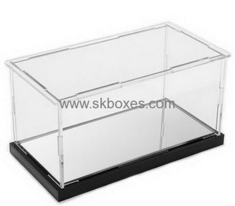 Acrylic box manufacturer customized 5 sided acrylic toy display box BDC-470