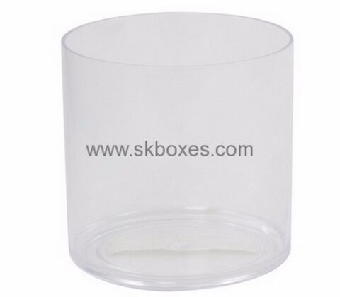 Display box manufacturer customized acrylic round containers box BDC-546