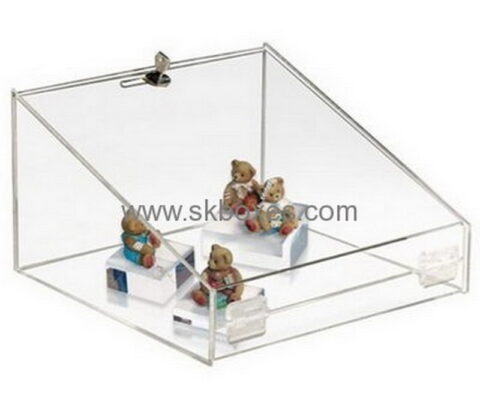 Plastic manufacturers custom acrylic product doll display case BDC-619