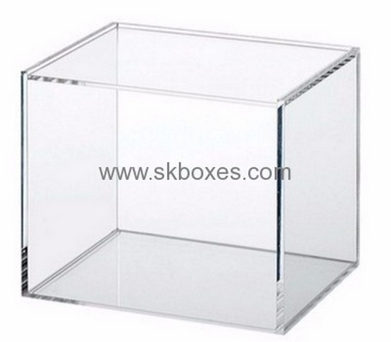 Plastic manufacturers custom acrylic products 5 sided box BDC-739