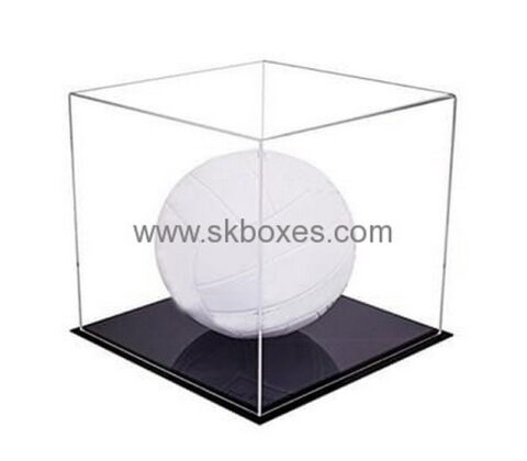 Plastic fabrication company custom clear perspex display cases BDC-760