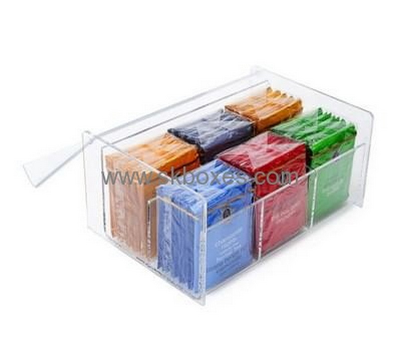 Complete plastic fabricators custom acrylic plastic storage boxes BDC-889