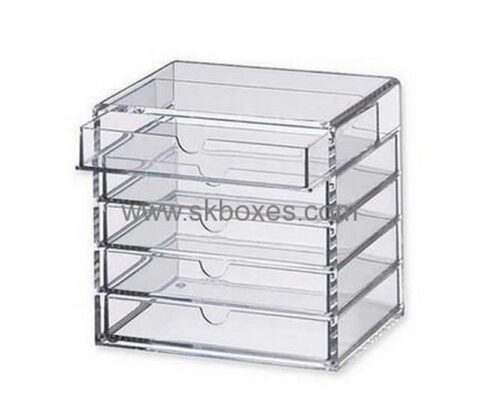 Acrylic box supplier custom acrylic makeup organiser BDC-924