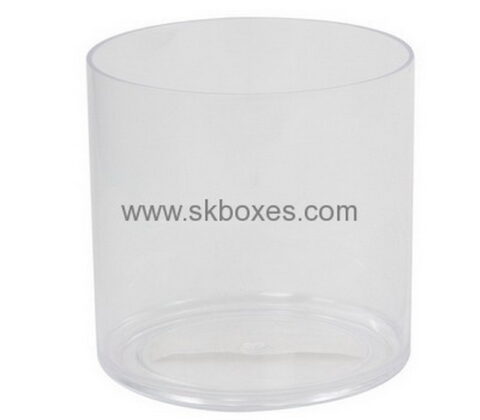 Acrylic plastic manufacturers custom acrylic round containers box BDC-941