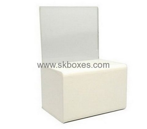 Custom and wholesale acrylic ballot box with lock BBS-210