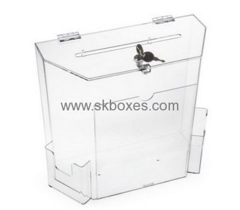 Bespoke acrylic ballot box for sale BBS-431