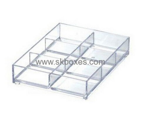 Bespoke clear acrylic compartment box BDC-998