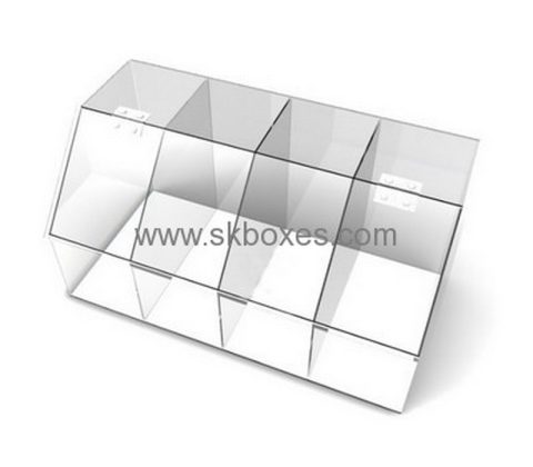 Bespoke acrylic divided compartment box BDC-1020