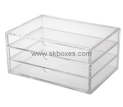 Factory wholesale acrylic small plastic box plastic drawer acrylic chocolate box BSC-016