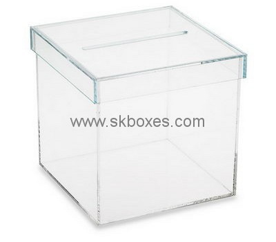 Wholesale acrylic storage box for kids clear acrylic favor box BSC-018