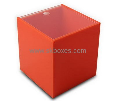 Customize red acrylic box BSC-023