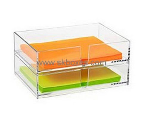 Customize acrylic sticky note box BSC-027